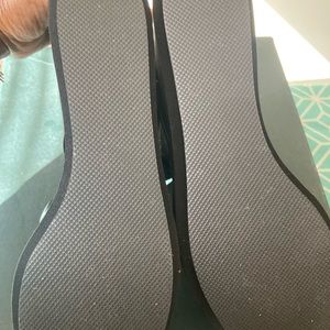 Robert Clergerie ladies Velcro ankle strap wedge heels .